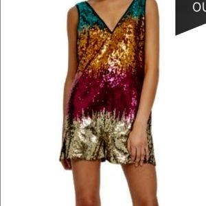 TOPSHOP
Festival Rocky Sequin Romper
